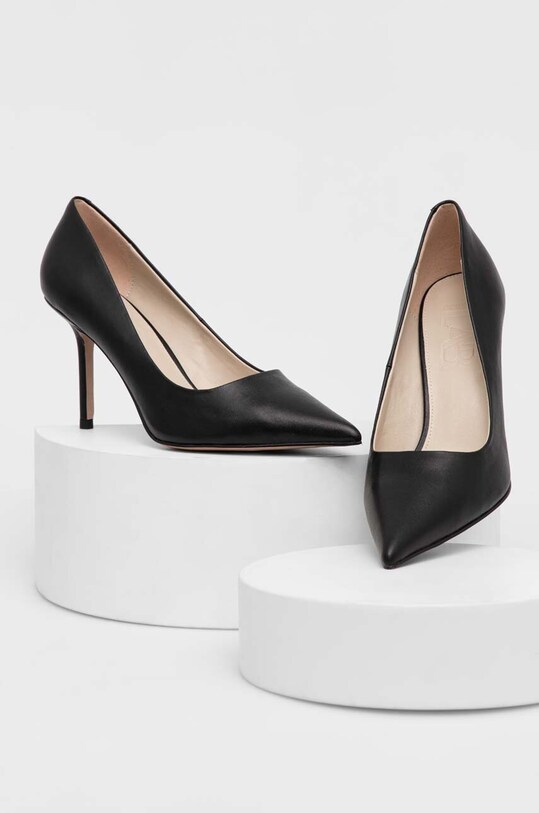 Answear Lab pantofi cu toc LT2055.90.cdb negru WS24