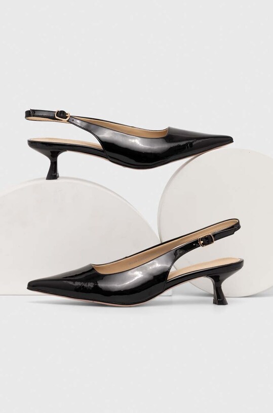 Answear Lab pantofi cu toc calcai expus negru LT822P.1130.cdb