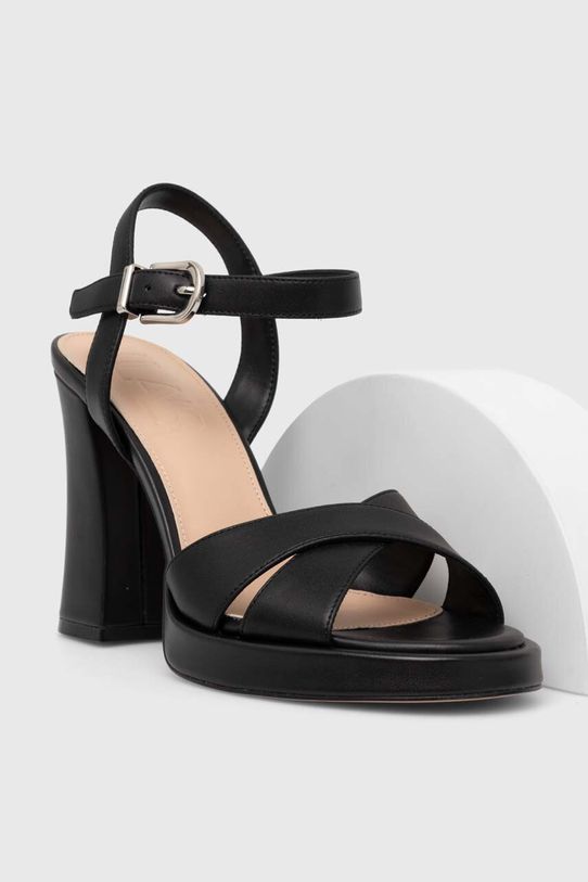 Sandale Answear Lab široka potpetica crna LT8661.3.cdb