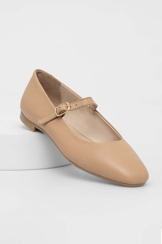 Answear Lab balerini de piele bej AL252.113.5126.2.indb