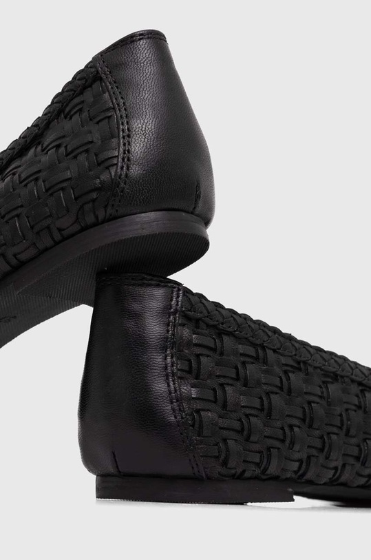 Boty Kožené baleríny Answear.LAB AL4162.indb černá