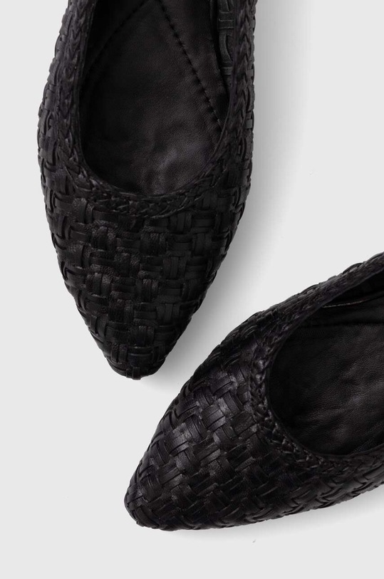 Kožené baleríny Answear.LAB černá AL4162.indb