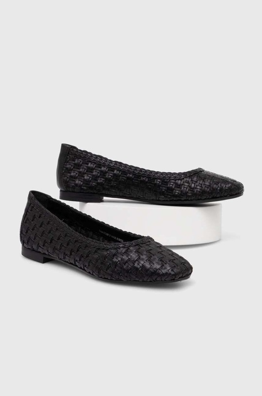 Answear Lab baleriny skórzane czarny AL4124.indb