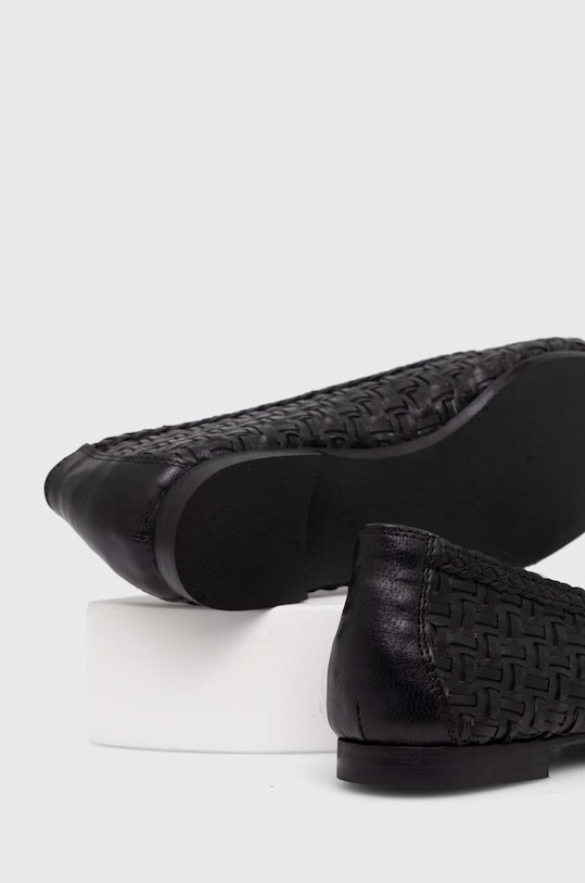 Obuwie Answear Lab baleriny skórzane AL4124.indb czarny