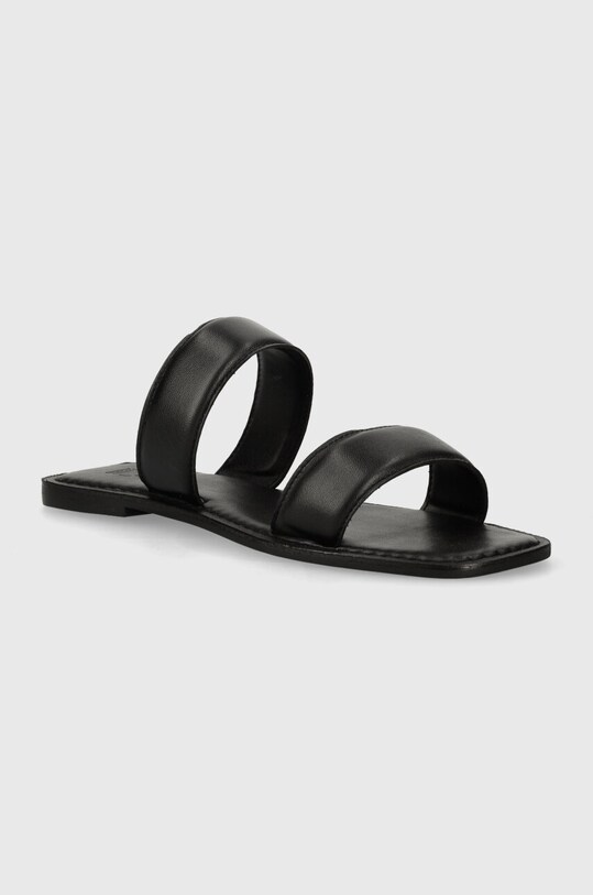 Answear Lab slapi de piele piele negru 2023.725.indb