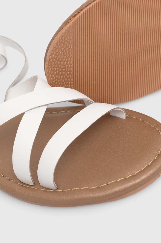 Answear Lab sandały skórzane 2023.696.indb biały