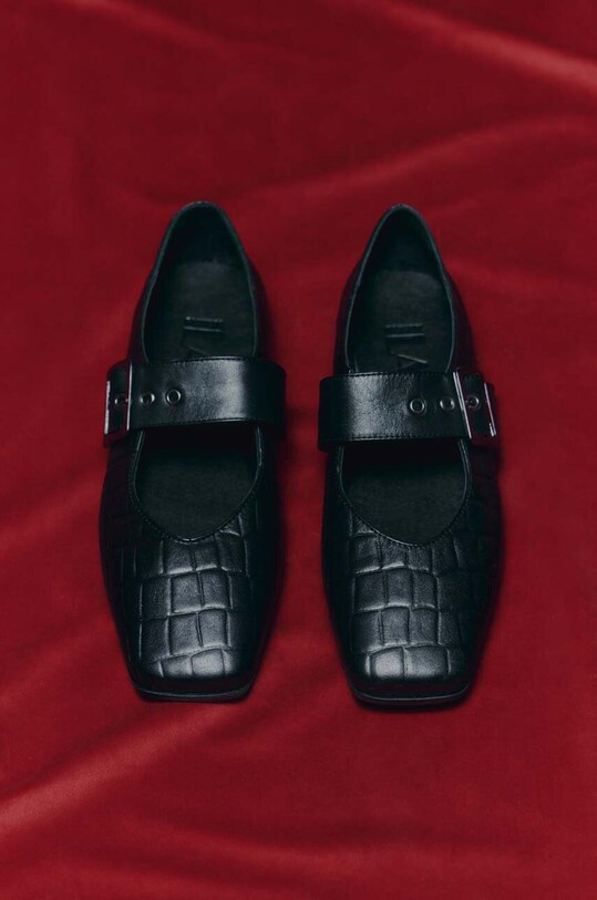 Kožené balerínky Answear.LAB 35.306.indb čierna WS24