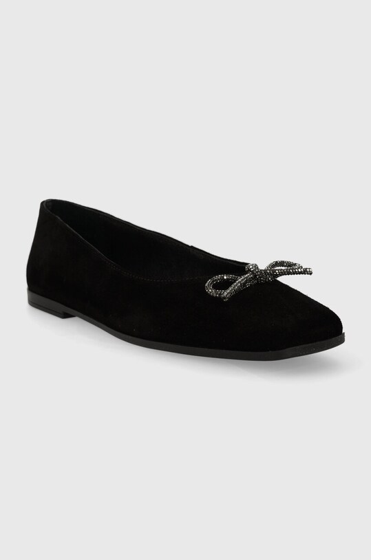 Answear Lab balerini din piele intoarsa 35.307.indb negru WS24