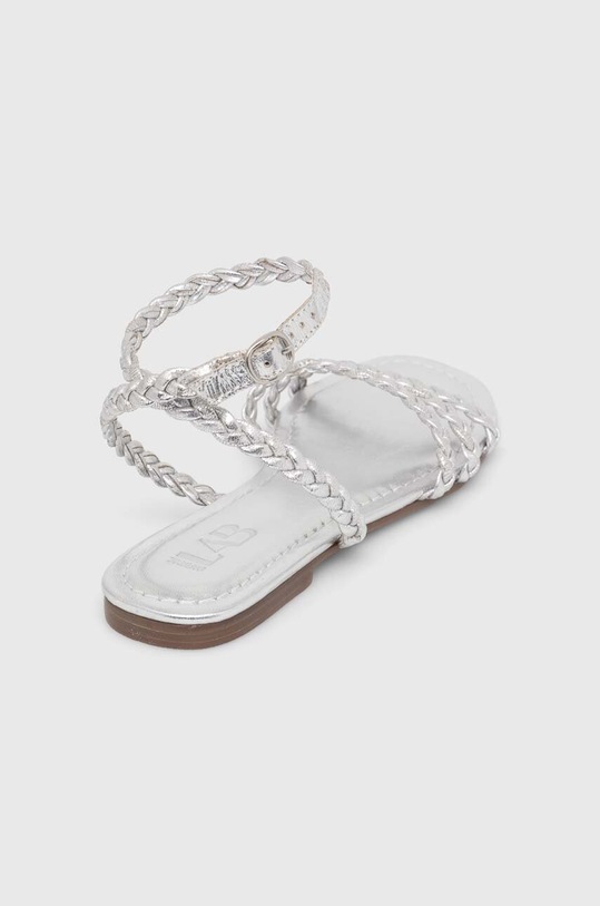 Obuwie Answear Lab sandały skórzane 2023.641.1.indb srebrny
