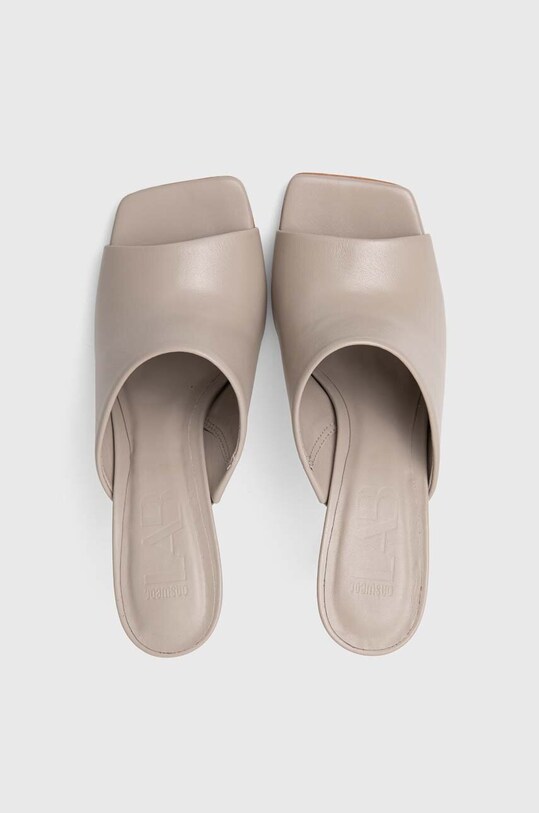Δερμάτινα mules Answear.LAB μπεζ 657006.CAB01.bdb