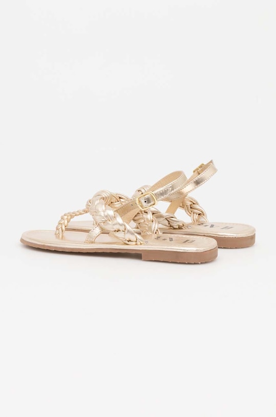 Obuwie Answear.LAB sandały skórzane SC4069.indb złoty