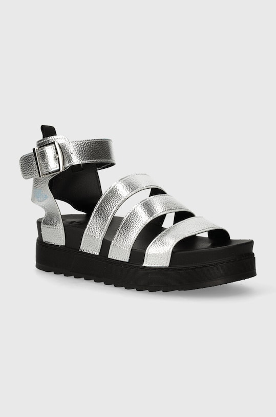 Answear Lab sandale imitatie de piele argintiu IVIES1.pldb