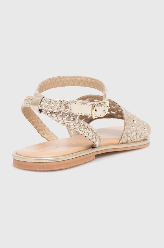 Obuwie Answear Lab sandały skórzane DE.4890.indb złoty