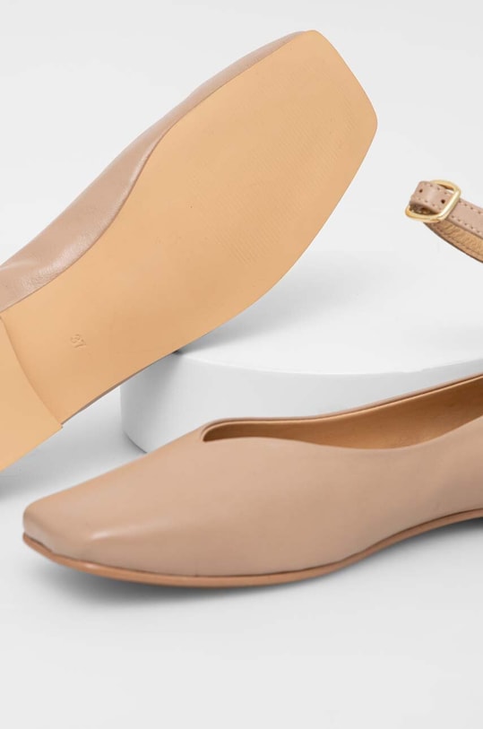 Kožne balerinke Answear.LAB L.2111048.indb bež