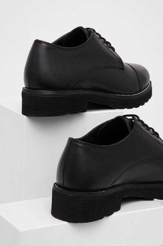 Boty Kožené polobotky Answear.LAB L.1812075.indb černá