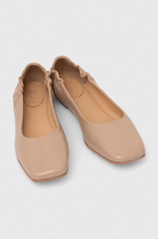 Взуття Шкіряні балетки Answear.LAB L.2205008.indb бежевий