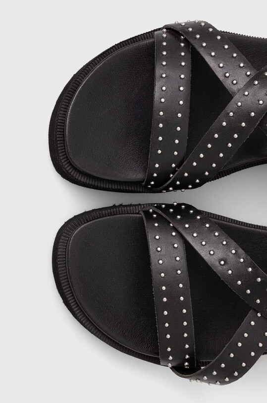 Answear Lab sandale de piele negru 29344.indb