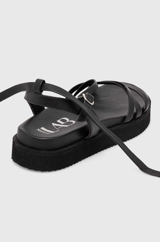 Încălțăminte Answear Lab sandale de piele 29341.indb negru