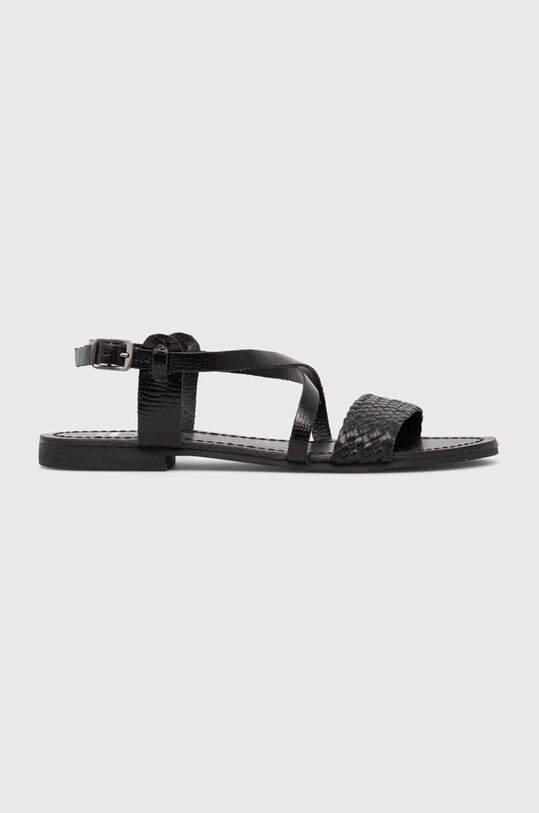 Answear Lab sandale de piele piele negru 29398.indb