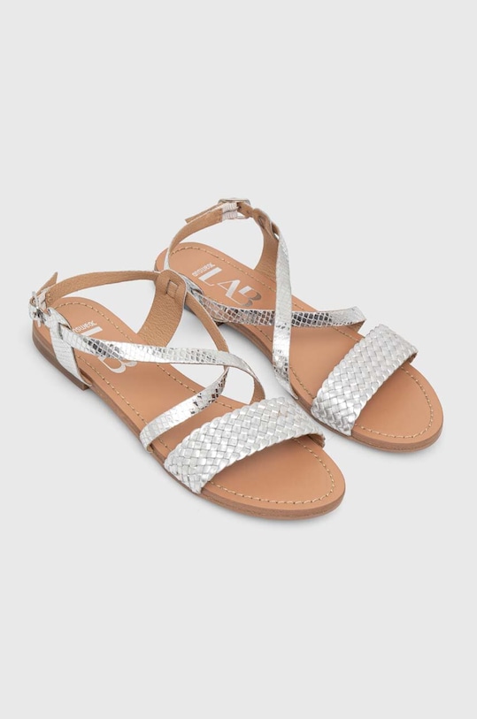 Obuv Kožené sandále Answear.LAB 29398.indb strieborná