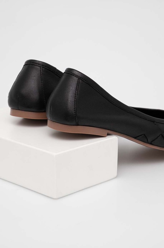 Obuwie Answear Lab baleriny skórzane 21244.tudb czarny