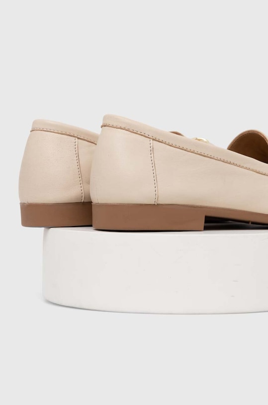 Obuwie Answear Lab mokasyny skórzane W.24205.tudb beżowy
