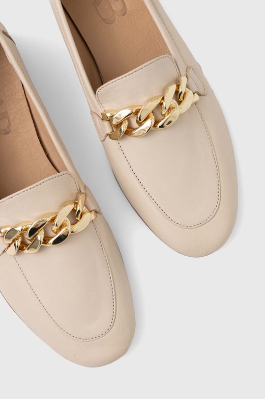 Answear Lab mokasyny skórzane W.24205.tudb beżowy