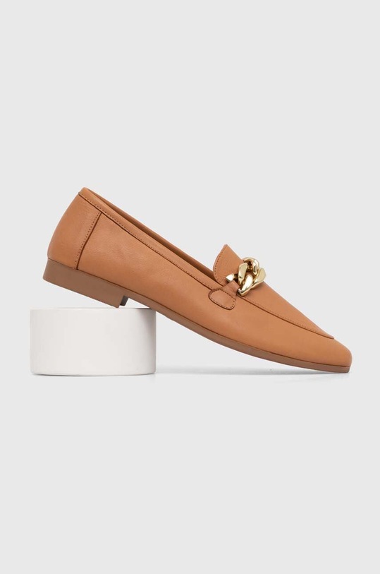 Answear Lab mocasini de piele W.24205.tudb maro WS24