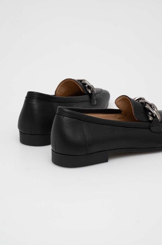 Boty Kožené mokasíny Answear.LAB W.24205.tudb černá