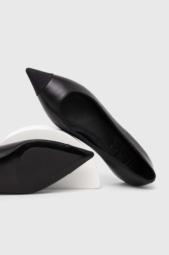 Answear Lab baleriny skórzane czarny V1381.03.1.chdb