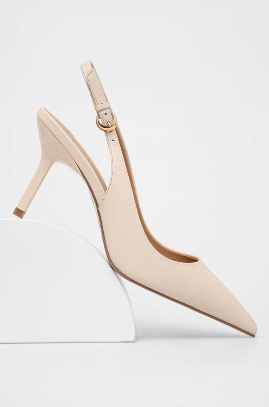 Answear Lab szpilki skórzane V1560.01.1.chdb beżowy WS24