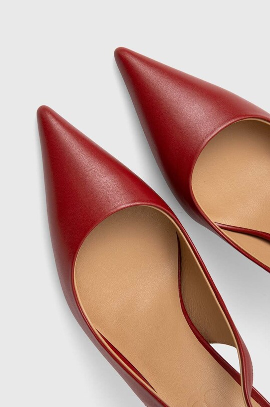 Δερμάτινες γόβες Answear.LAB V1560.01.1.chdb κόκκινο