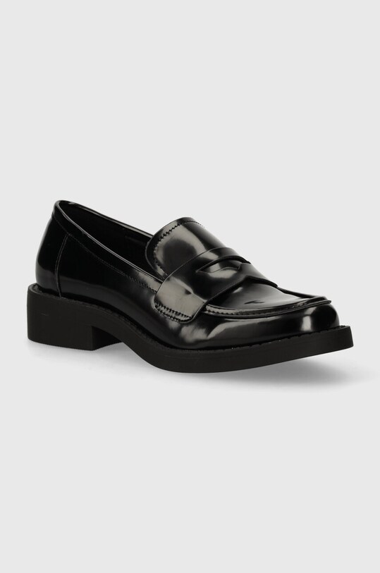 Answear Lab mocasini imitatie de piele lacuita negru VTS22079..chdb