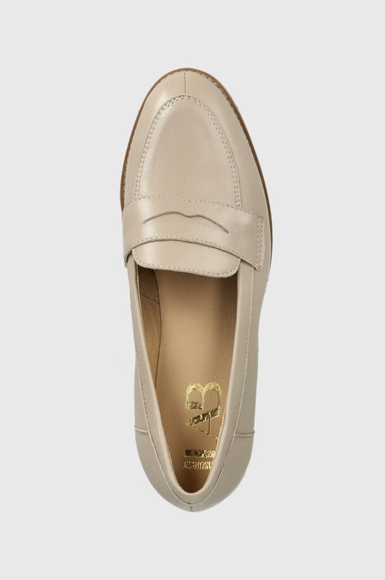 Answear Lab mocasini de piele bej 2D.6675.pdb