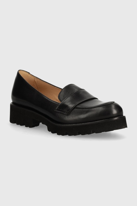 Answear Lab mocasini de piele piele negru AD.6689.pdb