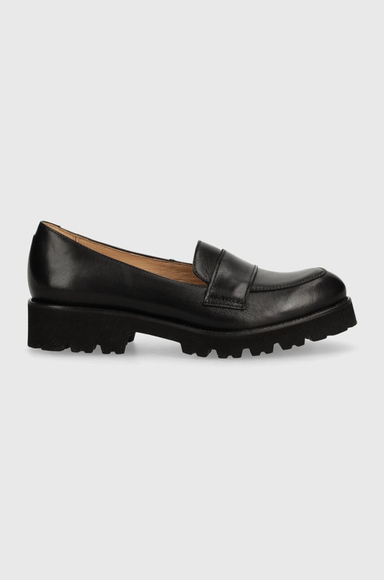 Answear Lab mocasini de piele AD.6689.pdb negru WS24