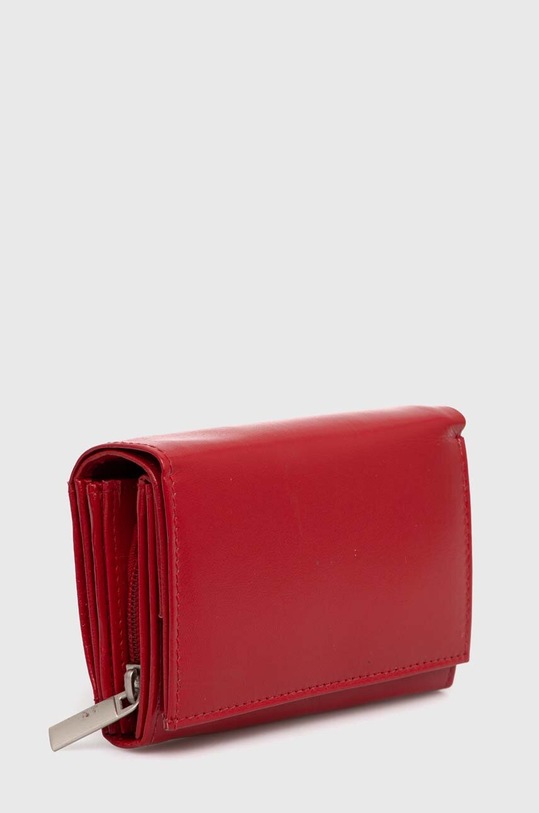 Answear Lab portfel skórzany RD.02.GCL.NL czerwony WS24
