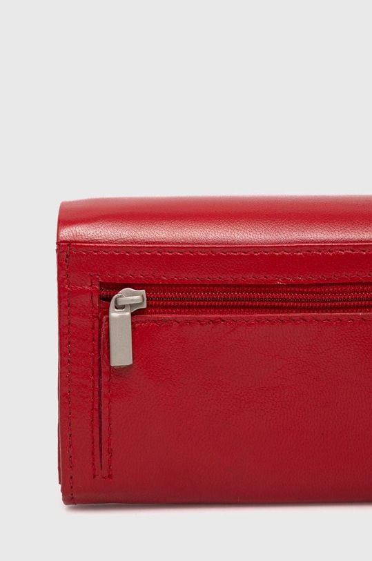 Akcesoria Answear Lab portfel skórzany RD.02.GCL.NL czerwony
