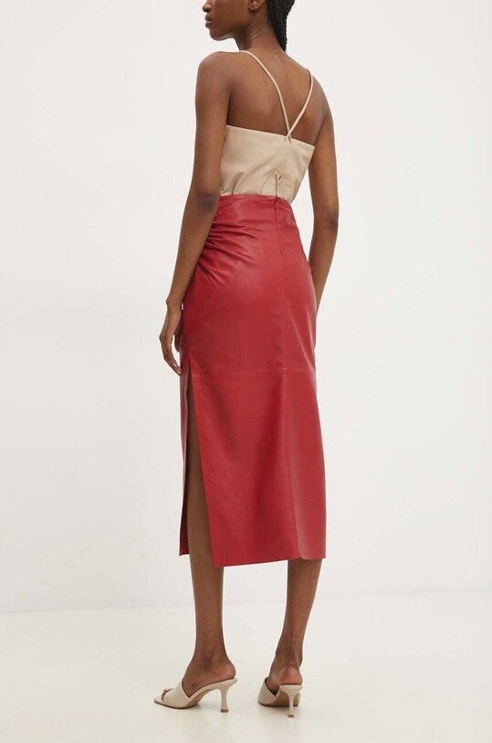 Oblečení Kožená sukně Answear.LAB WS24.SDD002 červená