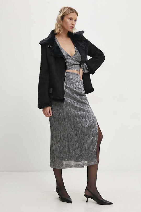 Îmbrăcăminte Answear Lab fustă WS24.SDD004 negru