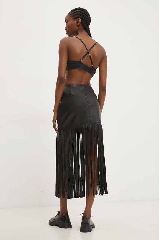 Oblečení Kožená sukně Answear.LAB WS24..SDD007 černá