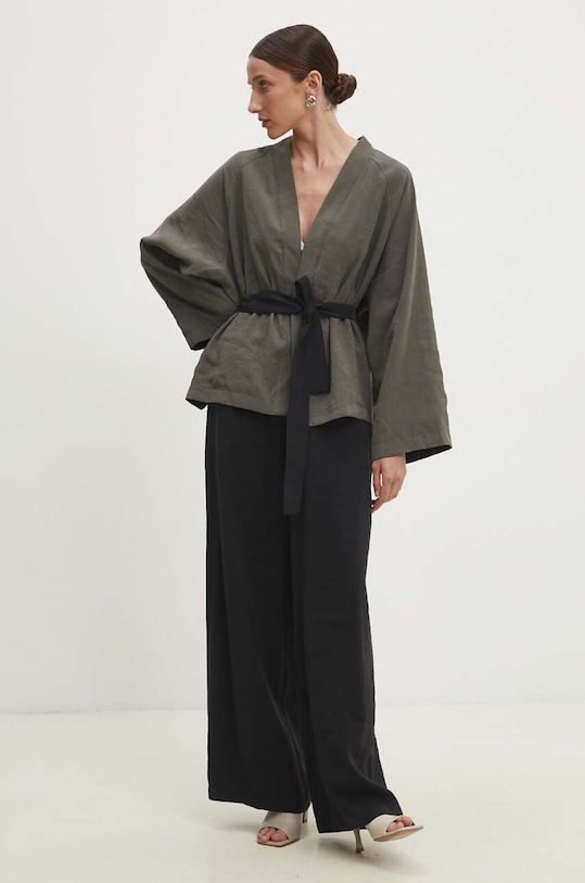 Answear.LAB pantaloni WS24.SPD009 nero WA24