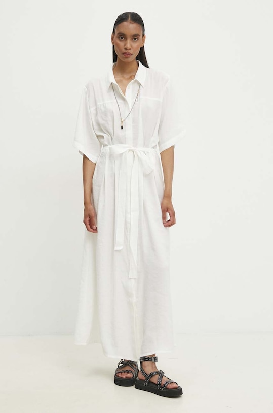 Сукня Answear Lab WS24.SSD011 білий WA24