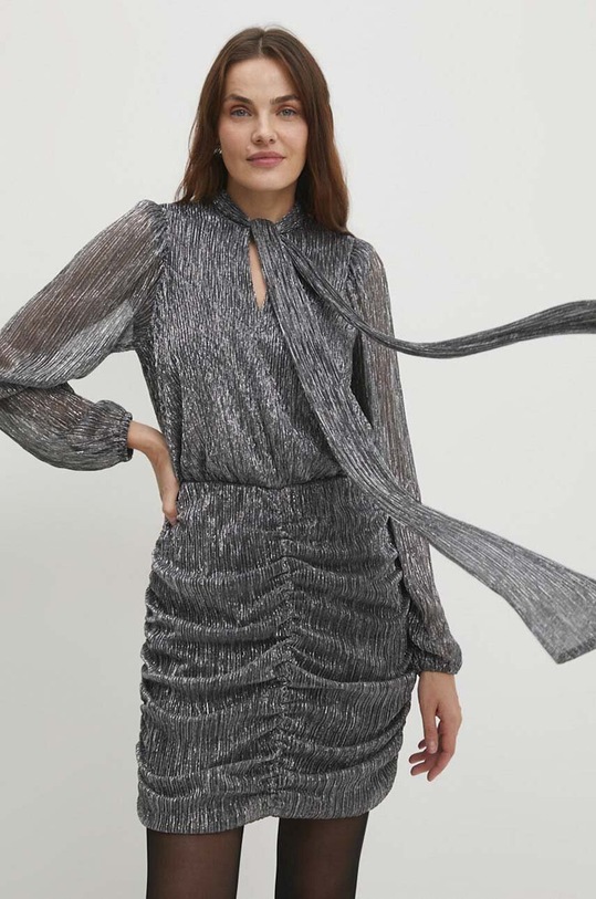 Answear Lab rochie mini negru WS24.SUD001