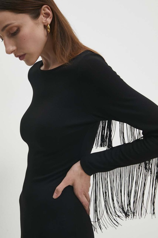 Šaty Answear.LAB WS24.SUD016 černá