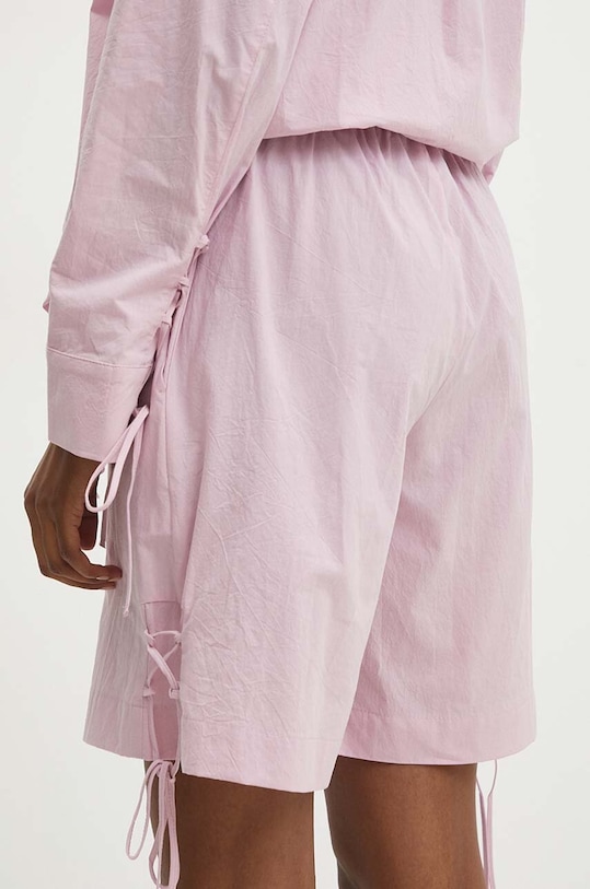 Îmbrăcăminte Answear Lab pantaloni scurti din bumbac WS24.SZD121 roz