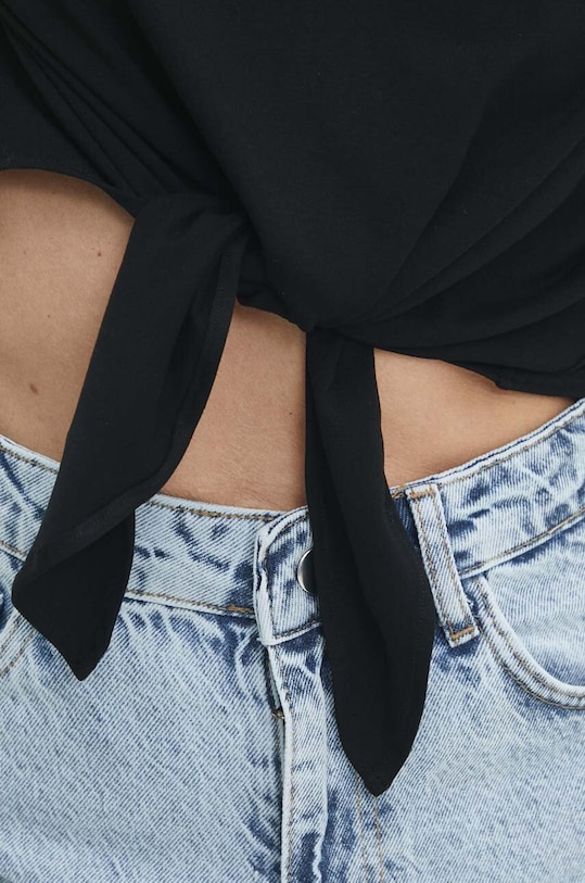 Answear Lab t-shirt WS24.TSD007 czarny