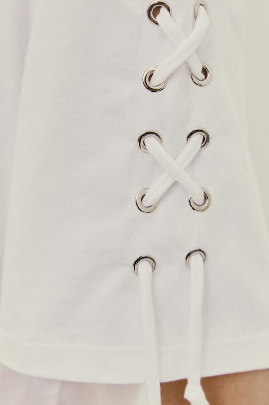 Βαμβακερό μπλουζάκι Answear.LAB WS24.TSD018 λευκό