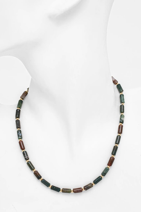 Answear Lab colier din agată, realizat manual verde WS25.AKD00A