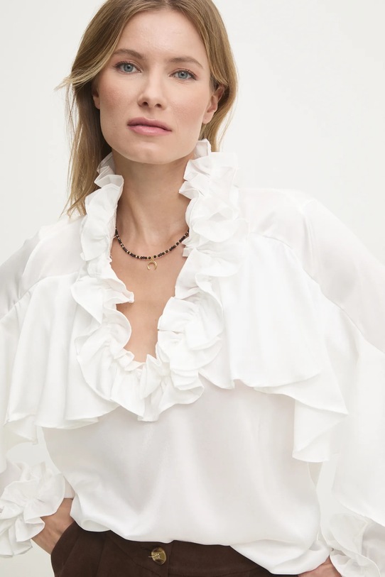 Náhrdelník s turmalínom lunula, ručná práca Answear.LAB WS25.AKD00D